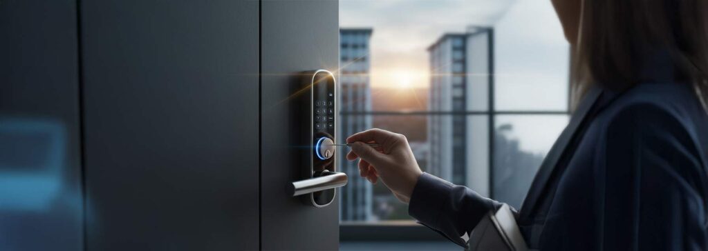 Karamürsel Tepeköy çilingir servisi, parmak izi ve şifre özellikli modern akıllı kilit tamiri ve montajı yapıyor. Yeni nesil konut güvenliği.